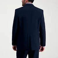 Haggar JMH Herringbone Mens Stretch Fabric Classic Fit Suit Jacket