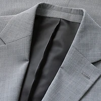 Haggar JMH 4 Way Stretch Houndstooth Mens Slim Fit Suit Jacket