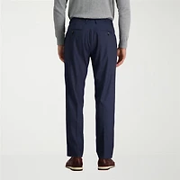 Haggar JMH Tailored Windowpane Mens Modern Fit Flat Front Suit Pant