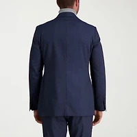 Haggar JMH Tailored Windowpane Mens Stretch Fabric Modern Fit Suit Jacket
