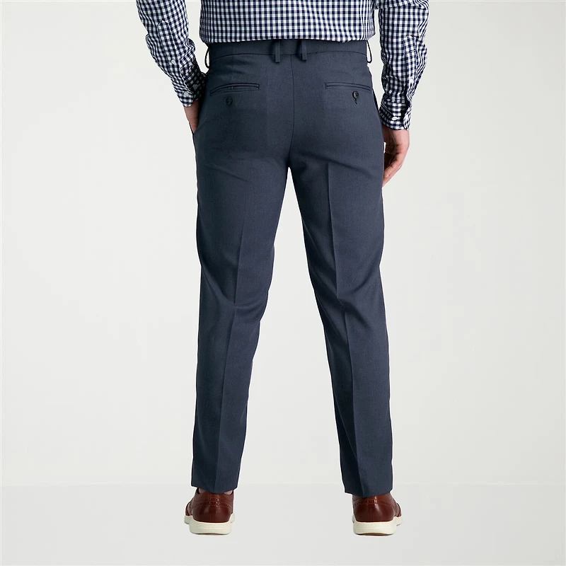 Haggar Smart Wash With Repreve Mens Stretch Fabric Slim Fit Flat Front Suit Pant