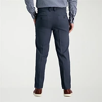 Haggar Smart Wash With Repreve Mens Stretch Fabric Slim Fit Flat Front Suit Pant