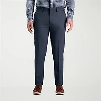 Haggar Smart Wash With Repreve Mens Stretch Fabric Slim Fit Flat Front Suit Pant