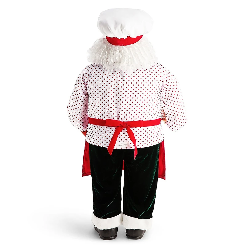 North Pole Trading Co. 36in Baker Christmas Santa Figurine