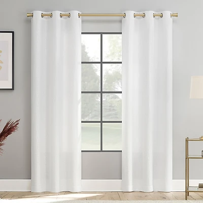 Jaida Grommet Top Light-Filtering Set of 2 Curtain Panel