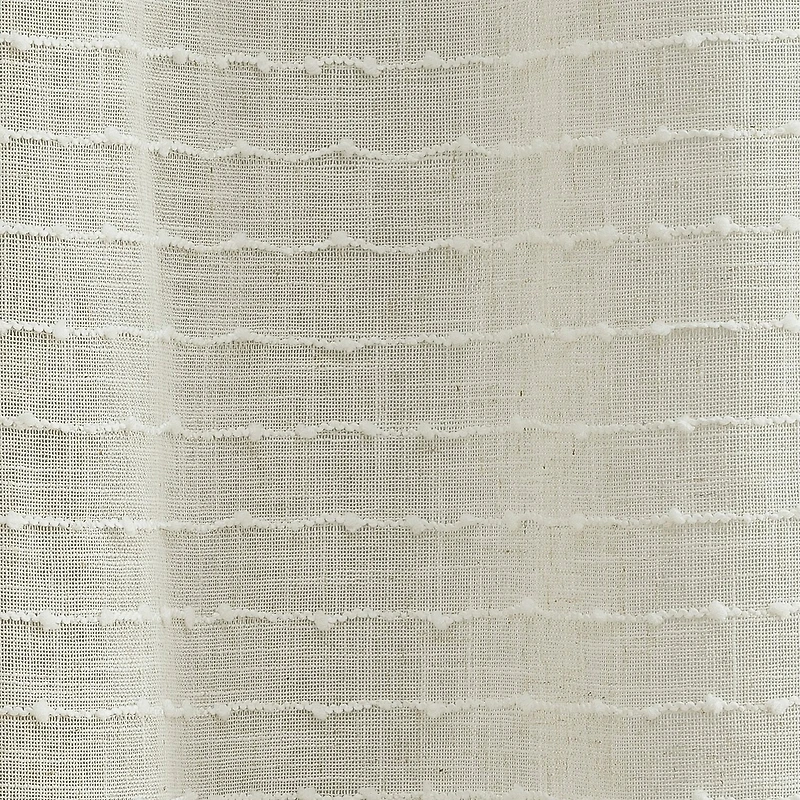 Hadden Grommet Top Sheer Set of 2 Curtain Panel