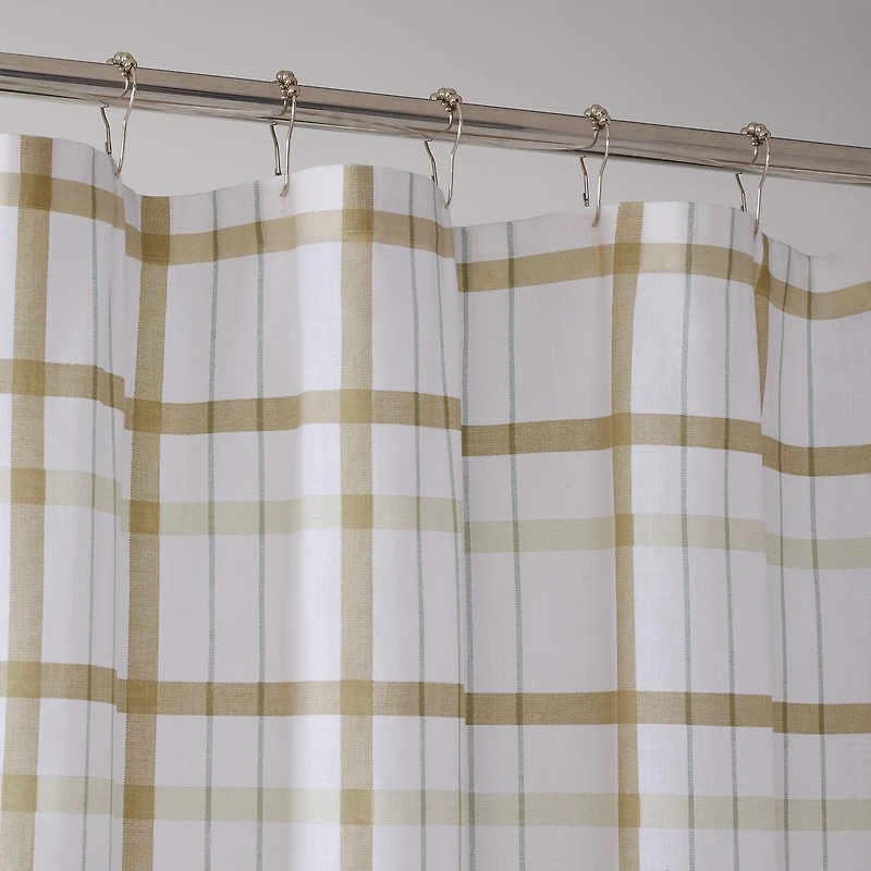 Linden Street Plaid Shower Curtain