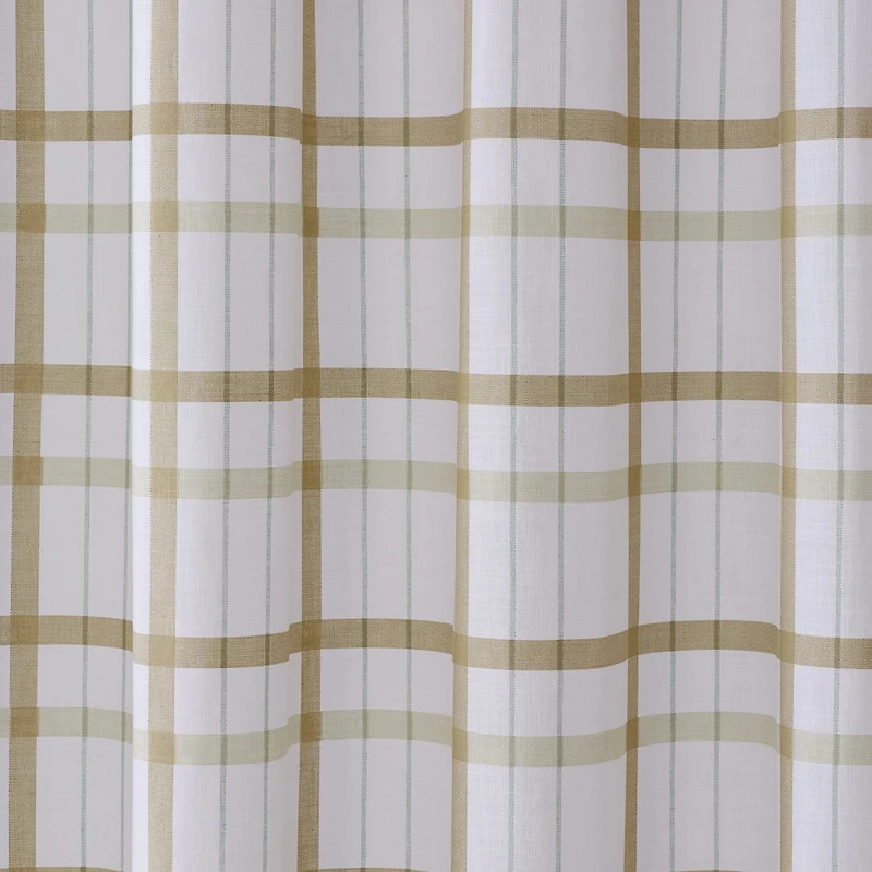 Linden Street Plaid Shower Curtain