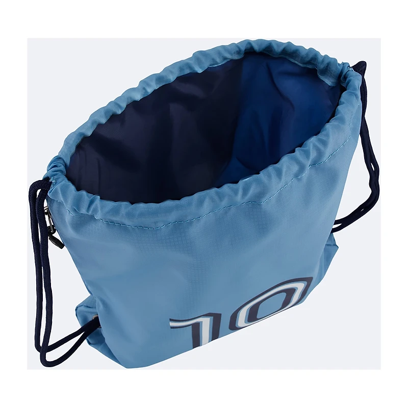 Messi Cinch Bag Sackpack Blue Logo