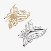 Arizona Butterfly Claw 2-pc. Hair Clip