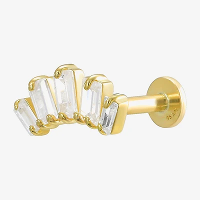Gold Addiction Womens 10K Gold 9.7mm Single Earring