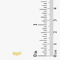 Gold Addiction Womens 10K Gold 7mm Single Earring