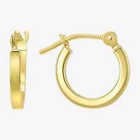 Womens 14K Gold 2 Pair Earring Set