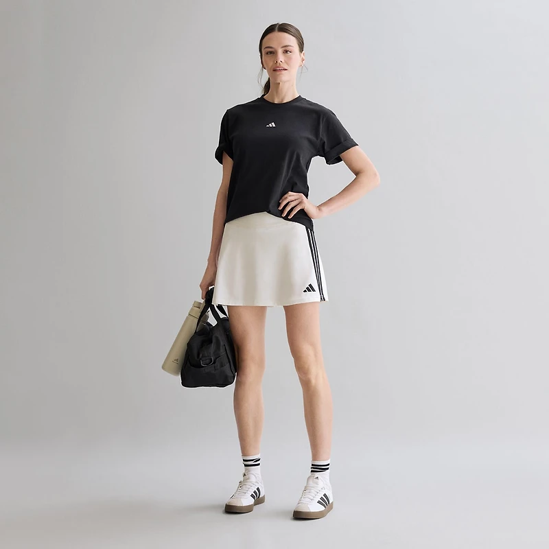 adidas Womens Crew Neck Short Sleeve Active T-Shirt