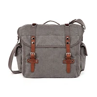 TSD Brand Silver Road Messenger Messenger Bag