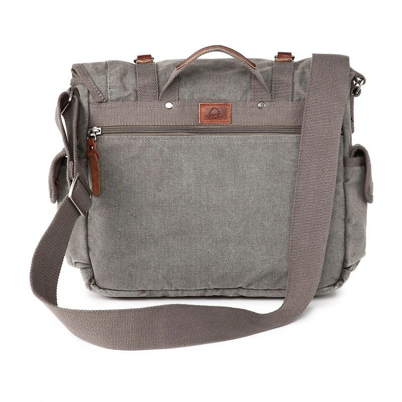 TSD Brand Silver Road Messenger Messenger Bag