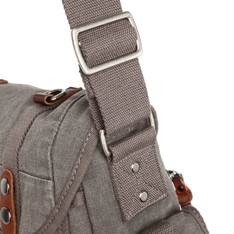 TSD Brand Silver Road Messenger Messenger Bag