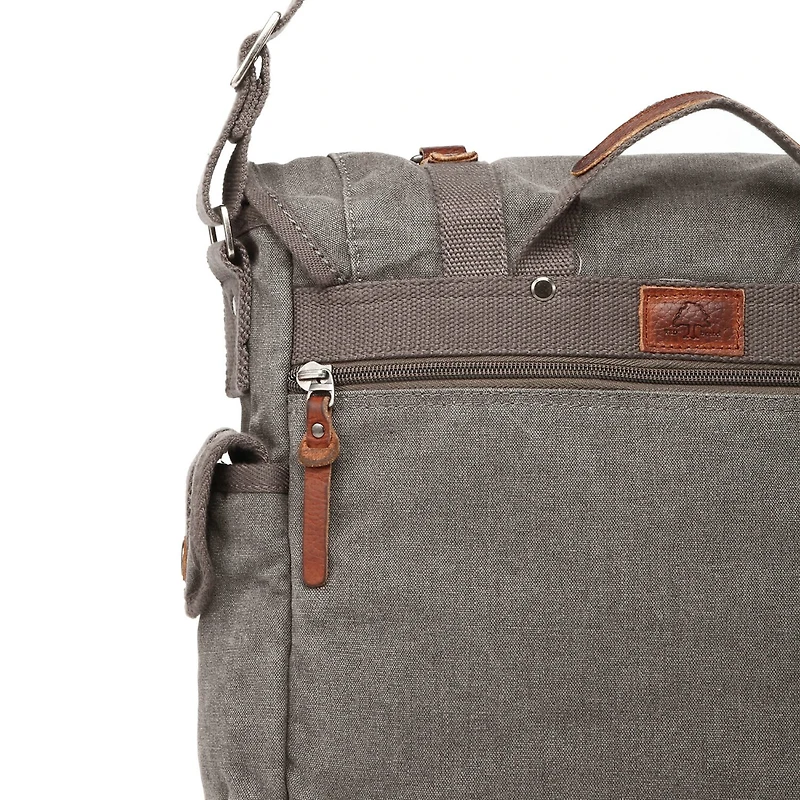 TSD Brand Silver Road Messenger Messenger Bag