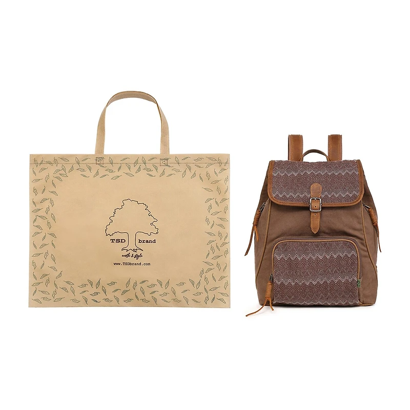 TSD Brand Oak Hill Unisex Adult Backpack