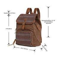 TSD Brand Oak Hill Unisex Adult Backpack