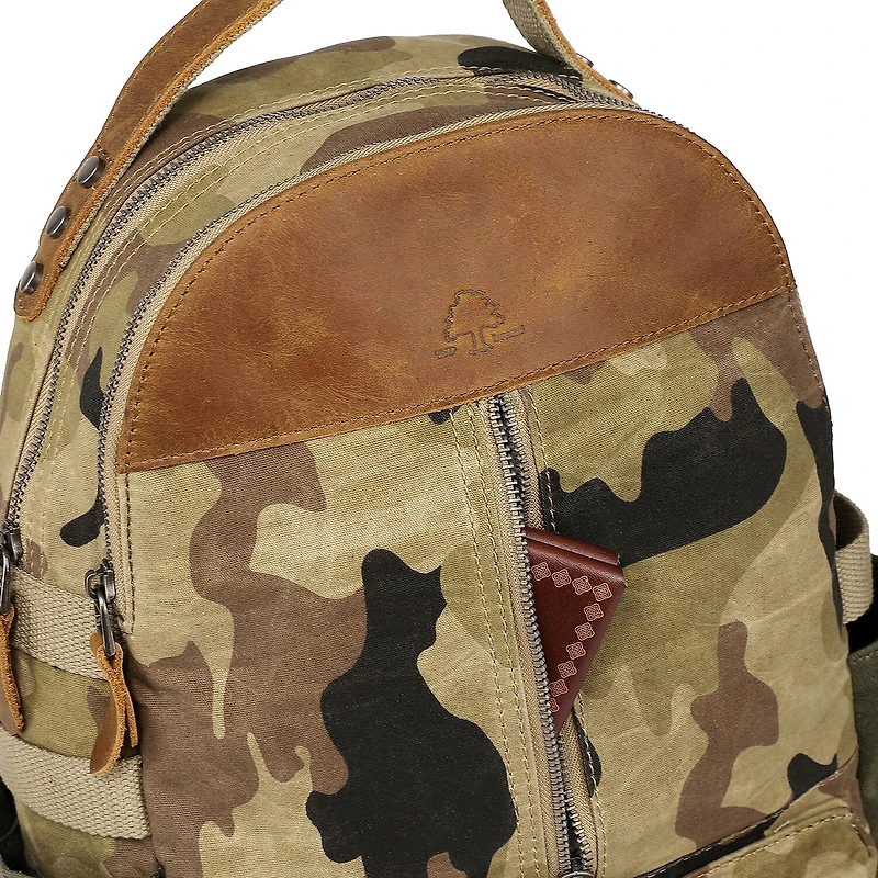 TSD Brand Mountain Leaf Utlty Unisex Adult Backpack