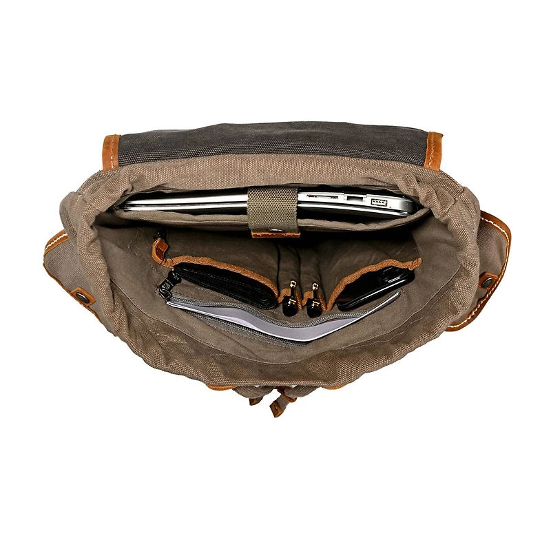 TSD Brand Mountain Wood Unisex Adult Backpack