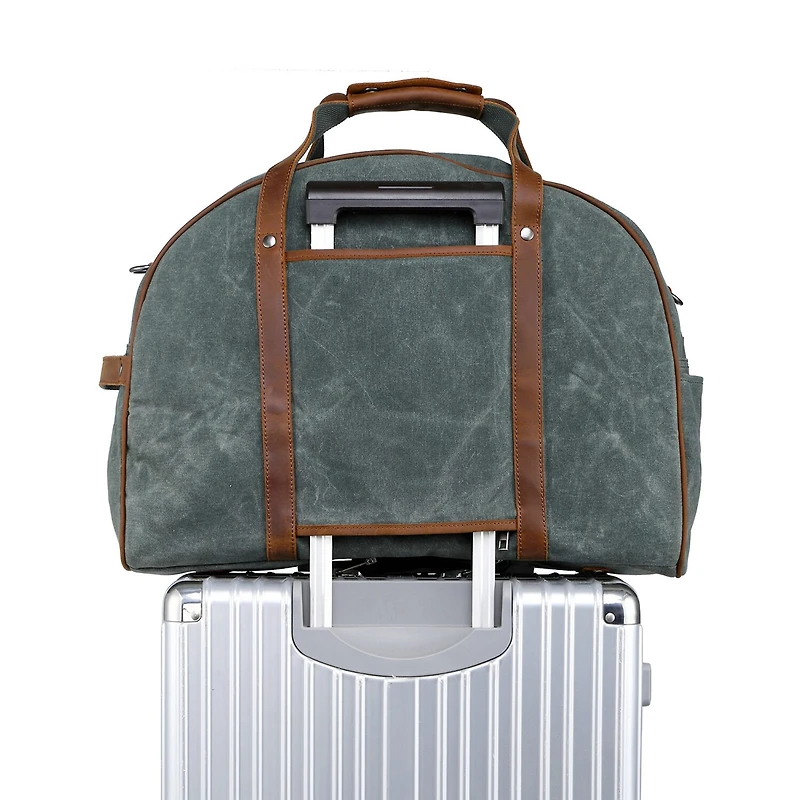 TSD Brand Stone Creek Wxd Cnvs Messenger Bag