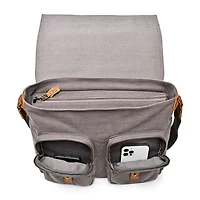 TSD Brand Valley Oak Messenger Bag