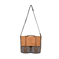 TSD Brand Valley Oak Messenger Bag
