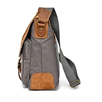 TSD Brand Valley Oak Messenger Bag