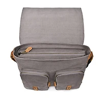 TSD Brand Valley Oak Messenger Bag