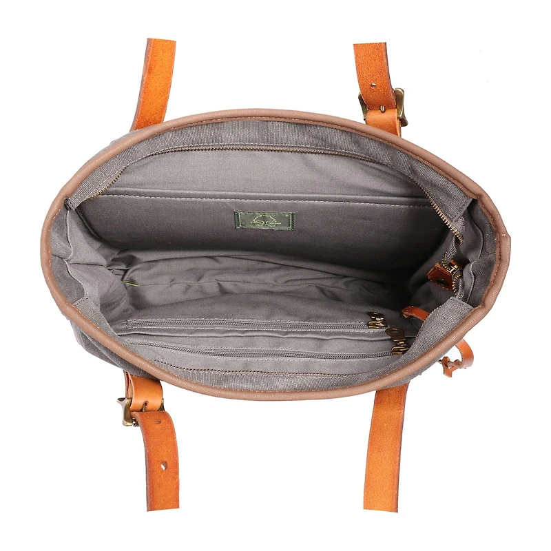 TSD Brand Redwood Shopper Travel Tote