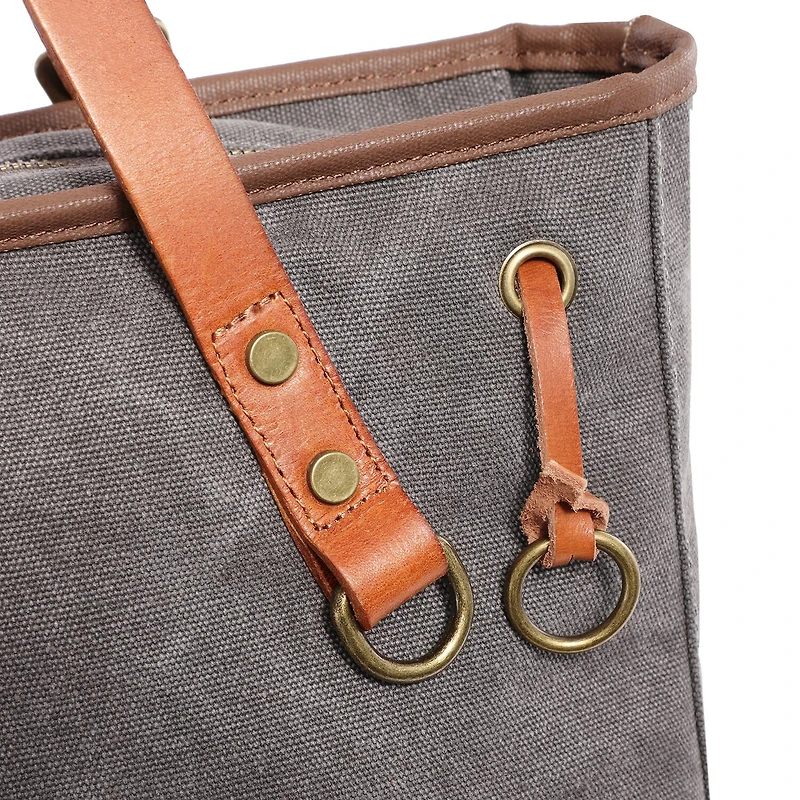 TSD Brand Redwood Shopper Travel Tote