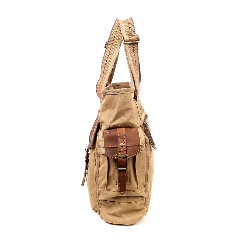 TSD Brand Turtle Ridge Tote Travel