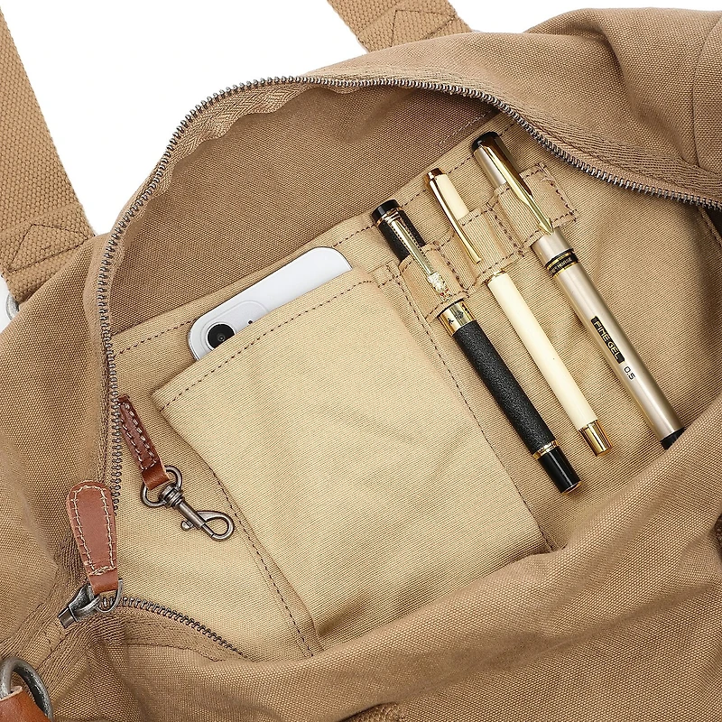TSD Brand Forest Weekender Duffel Bag