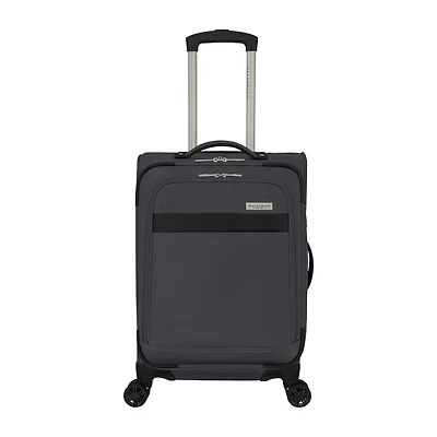 Wallybags Stratford 20 Inch Softside Carry-On Spinner Luggage