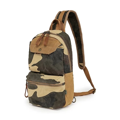 TSD Brand Mountain Leaf Crossbody Bag