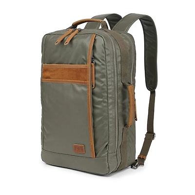 TSD Brand Madrone Coated Canvas Unisex Adult Backpack