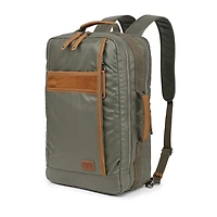 TSD Brand Madrone Coated Canvas Unisex Adult Backpack