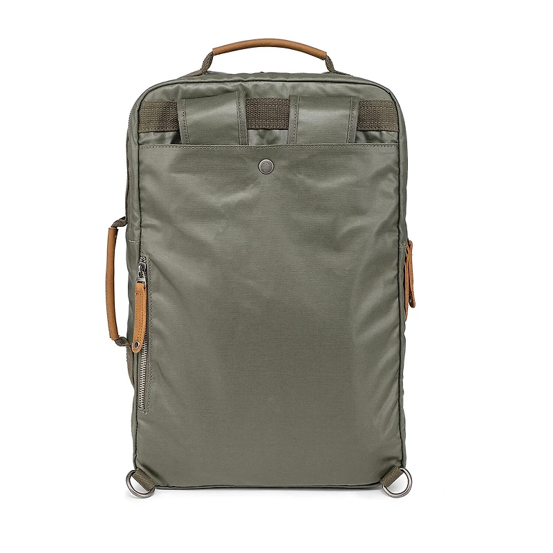 TSD Brand Madrone Coated Canvas Unisex Adult Backpack