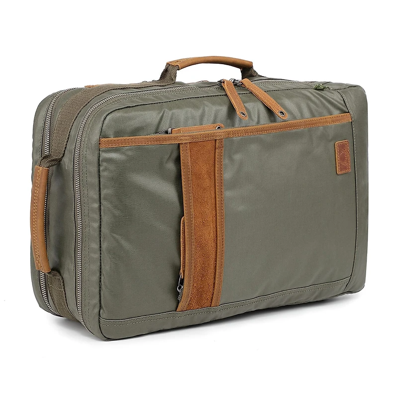 TSD Brand Madrone Coated Canvas Unisex Adult Backpack