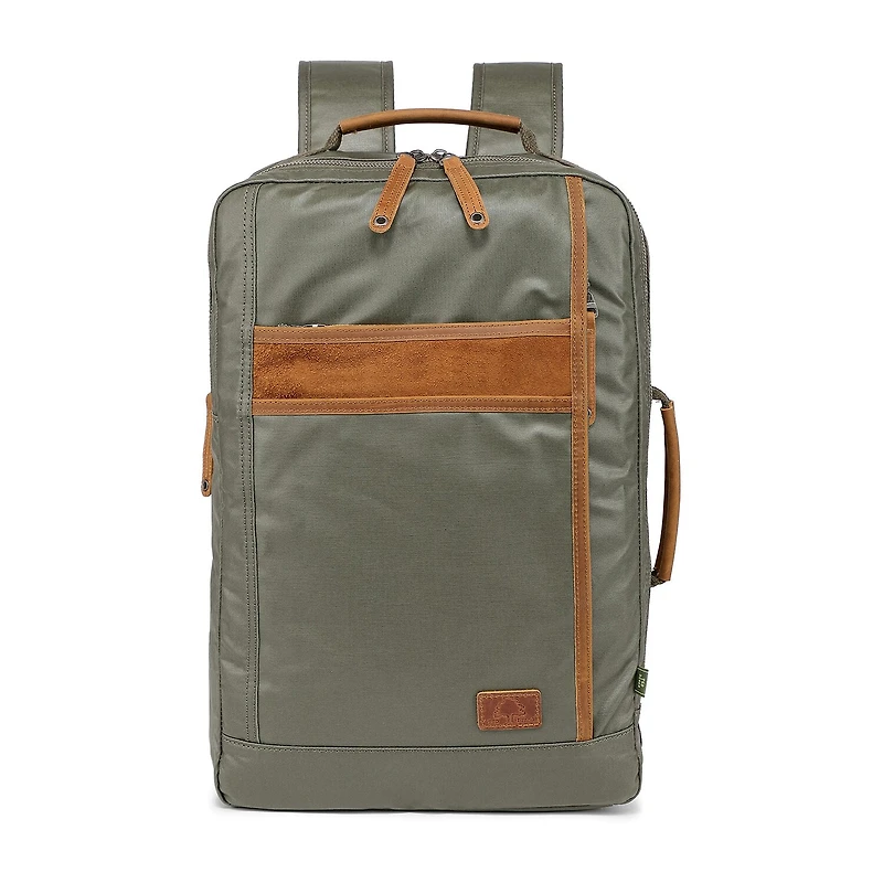 TSD Brand Madrone Coated Canvas Unisex Adult Backpack