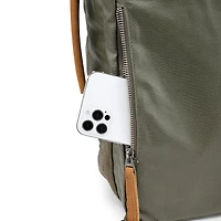 TSD Brand Madrone Coated Canvas Unisex Adult Backpack