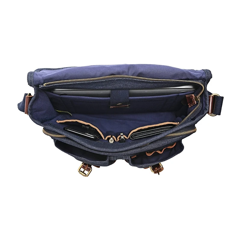 TSD Brand Valley Trail Messenger Bag