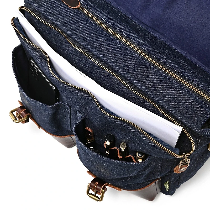 TSD Brand Valley Trail Messenger Bag