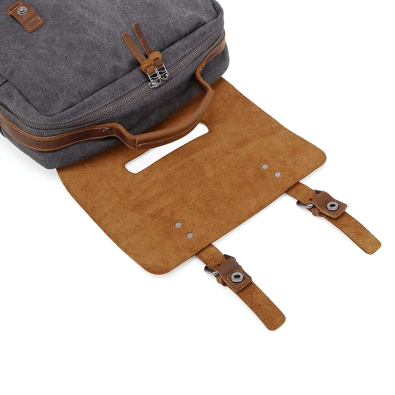 TSD Brand Valley Hill Unisex Adult Adjustable Straps Padded Backpack