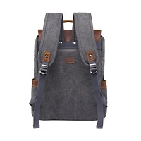 TSD Brand Valley Hill Unisex Adult Adjustable Straps Padded Backpack