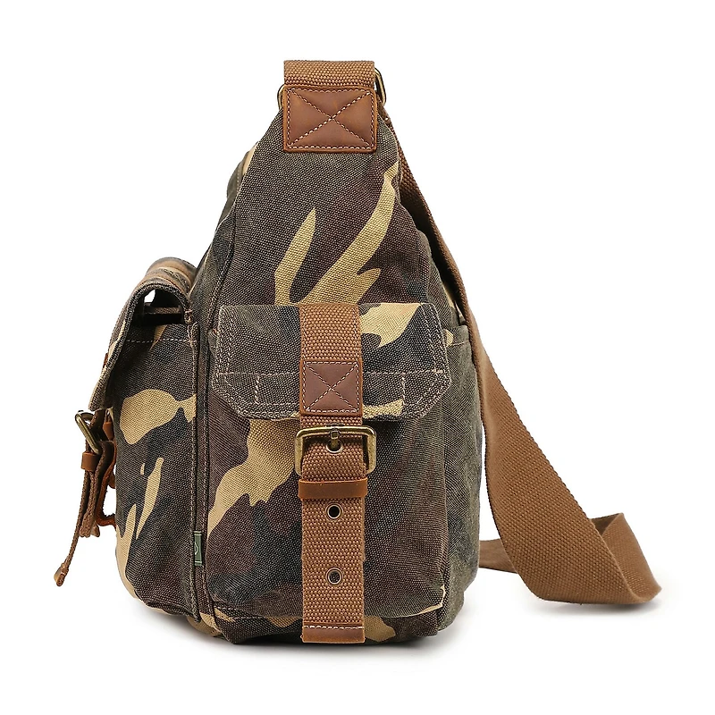 TSD Brand Leaf Hill Mail Bag Messenger Bag