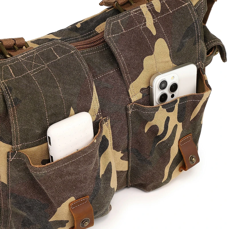 TSD Brand Leaf Hill Mail Bag Messenger Bag