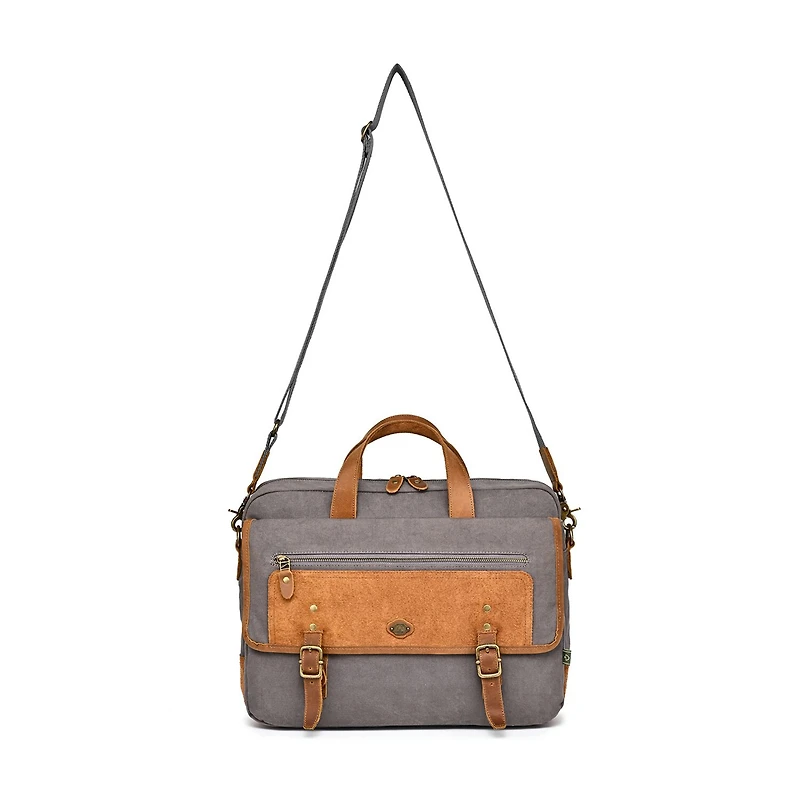 TSD Brand Valley Oak Briefcase